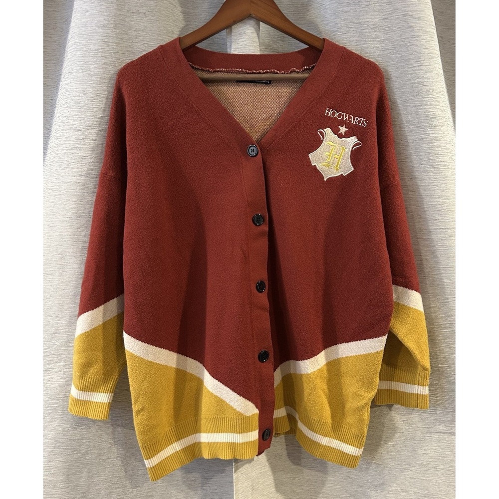 Harry Potter‎ Wizarding World Gryffindor Cardigan Sweater Womens Academia